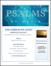 The Lord is My Light Three-Part Mixed choral sheet music cover
